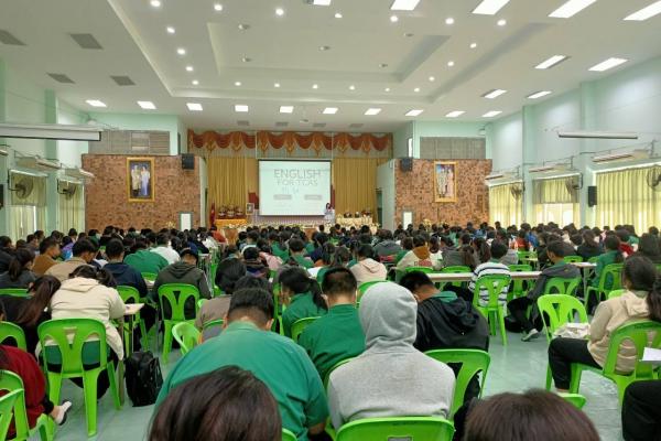 กิจกรรมสอนเสริมข้อสอบรูปแบบใหม่ TGAT,TPAT,A-level ระบบการรับสมัครเข้าศึกษาต่อ ระดับอุดมศึกษา TCAS’66 จากวิทยากรภายนอก ให้กับนักเรียนชั้นมัธยมศึกษาปีที่ 5