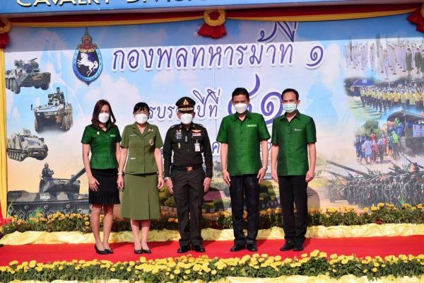 ร่วมงานครบรอบวันสถาปนากองพลทหารม้าที่ 1 81 ปี ณ ค่ายพ่อขุนผาเมือง