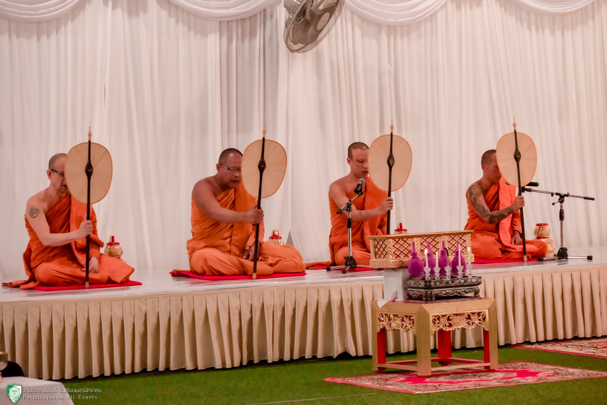 บรรยากาศพิธีบำเพ็ญกุศลถวายเป็นพระราชกุศล 2