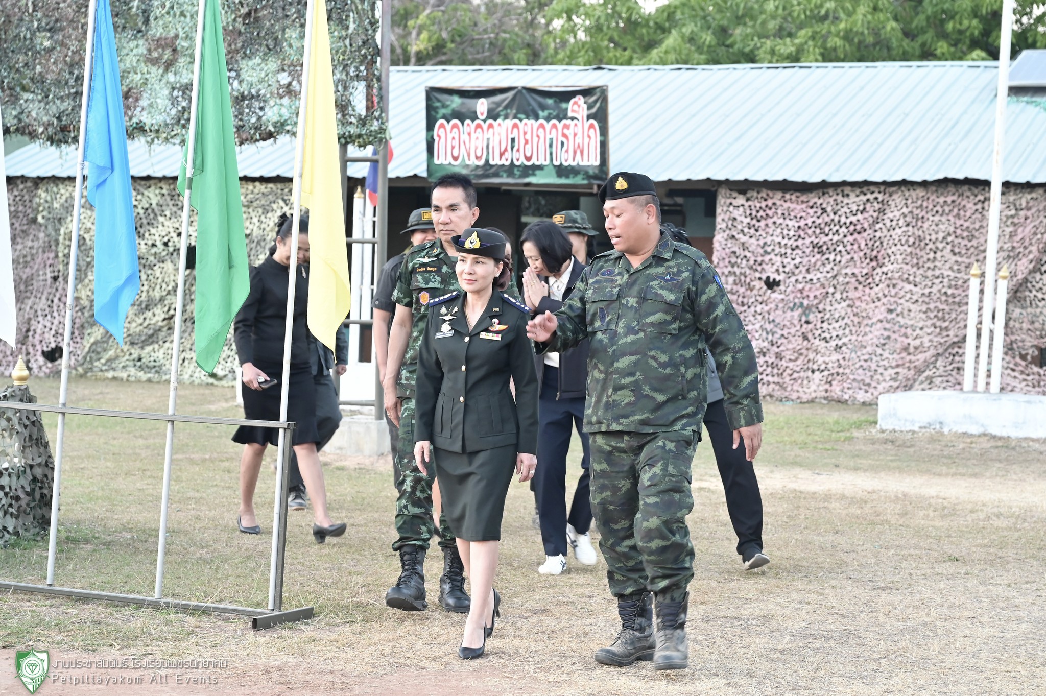 ภาพการตรวจเยี่ยม