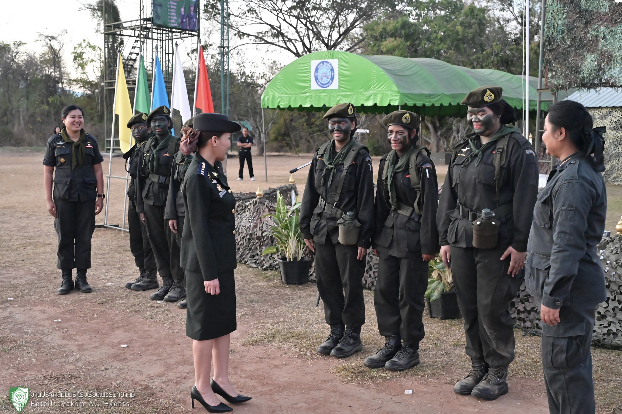 ภาพการตรวจเยี่ยม