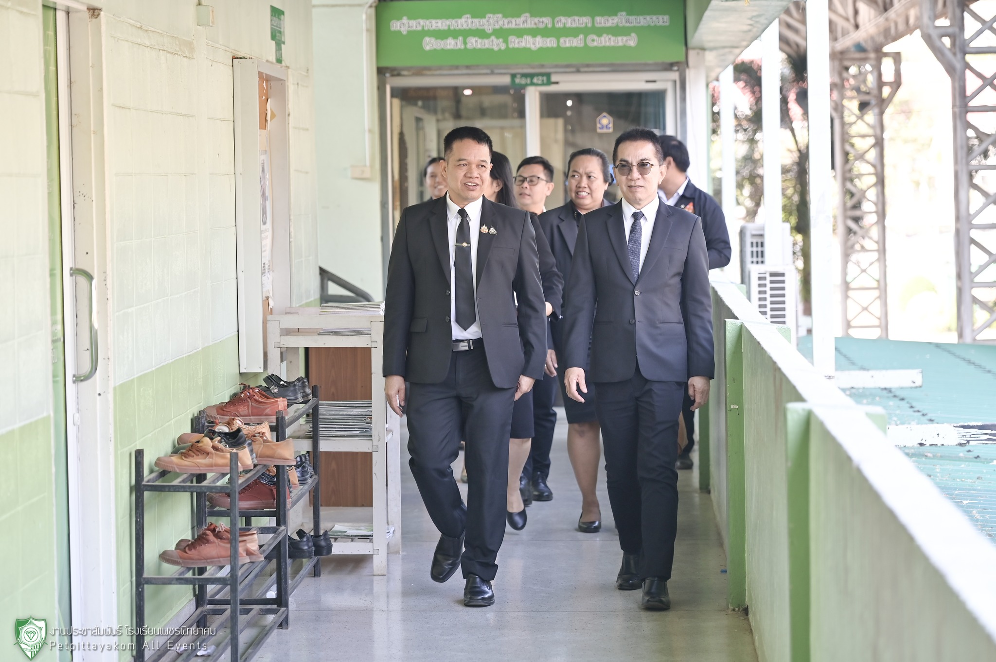 ภาพการตรวจเยี่ยม