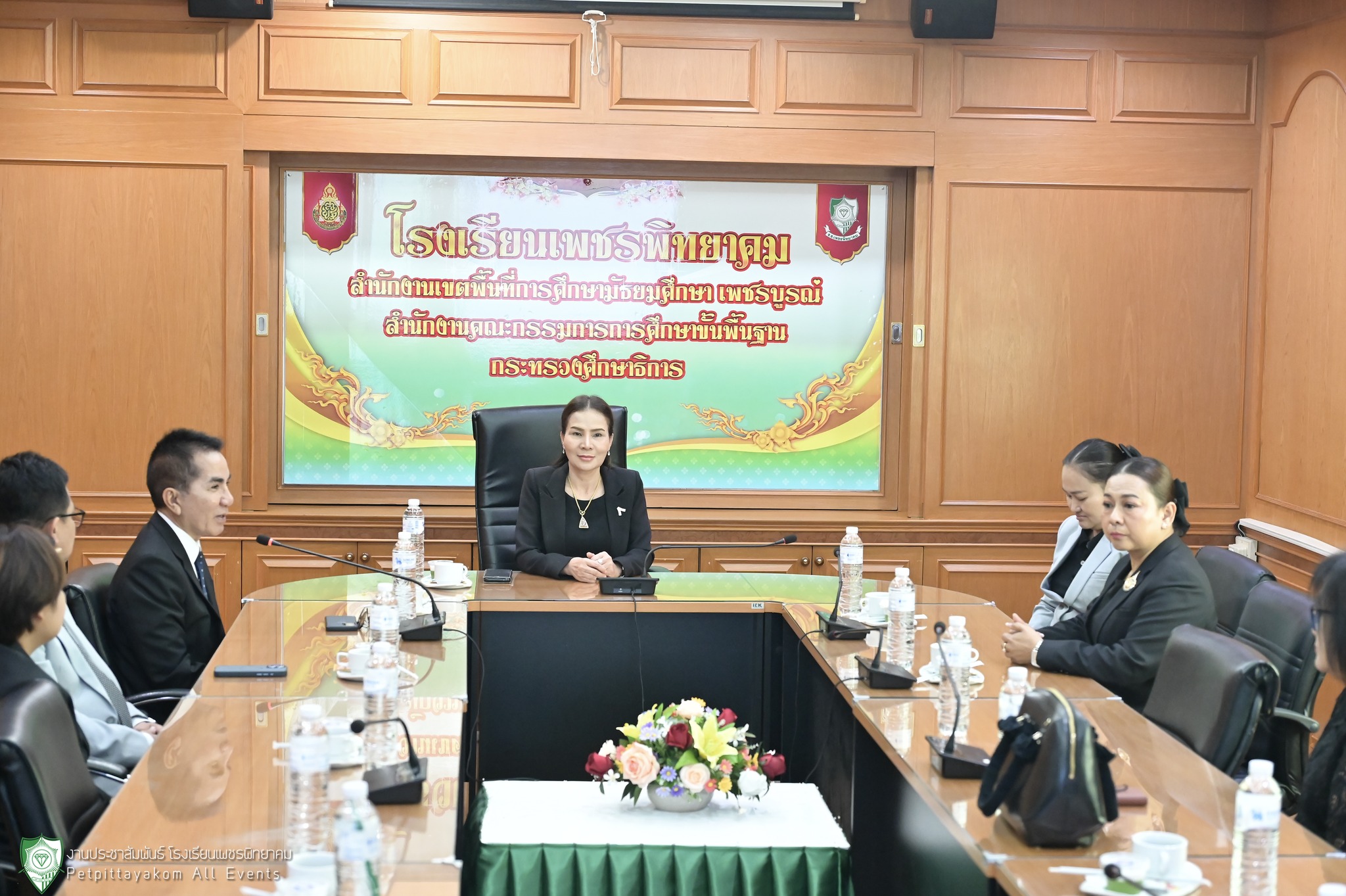 ภาพการตรวจเยี่ยม