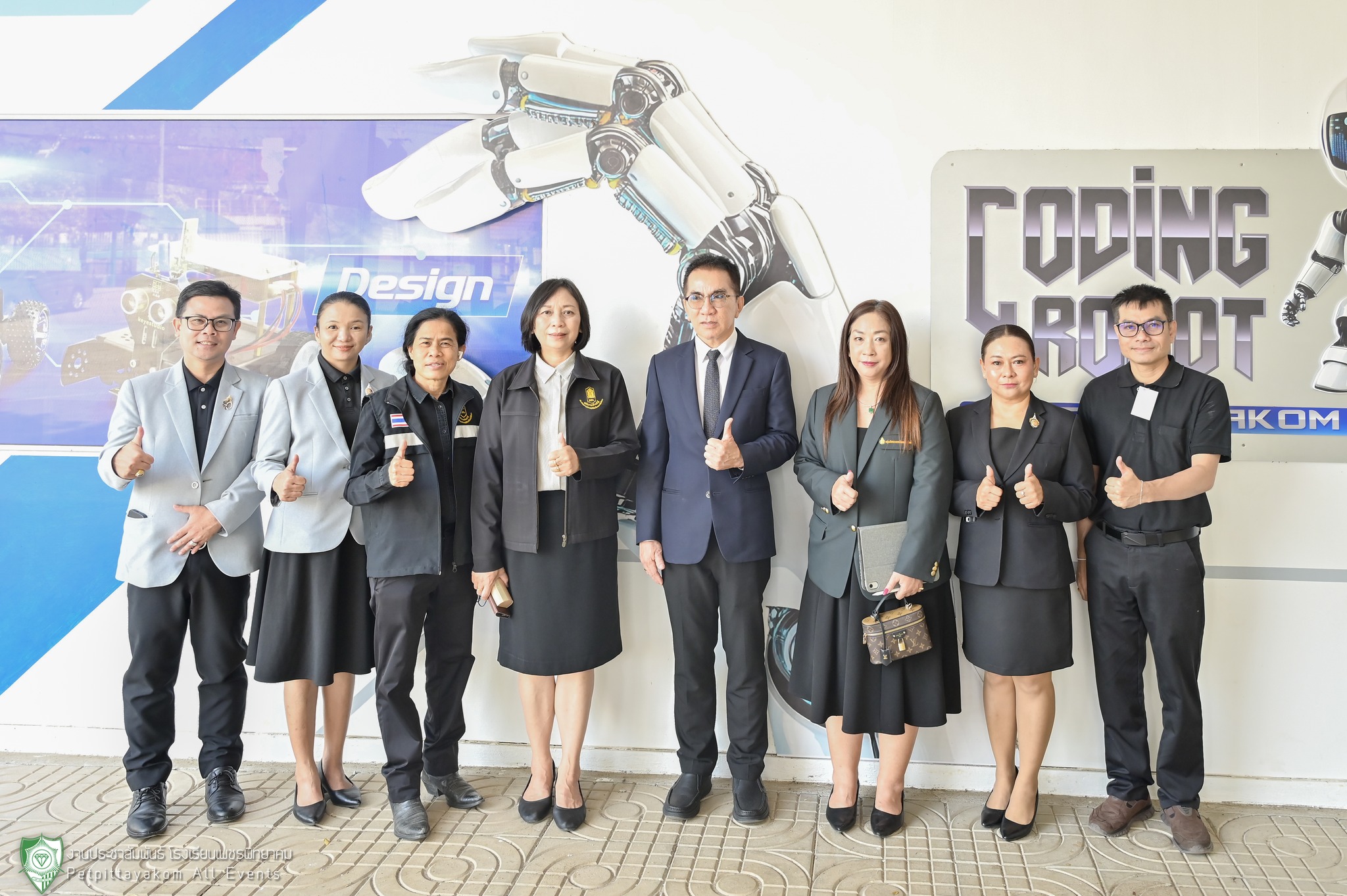 ภาพการตรวจเยี่ยมสอบ O-NET