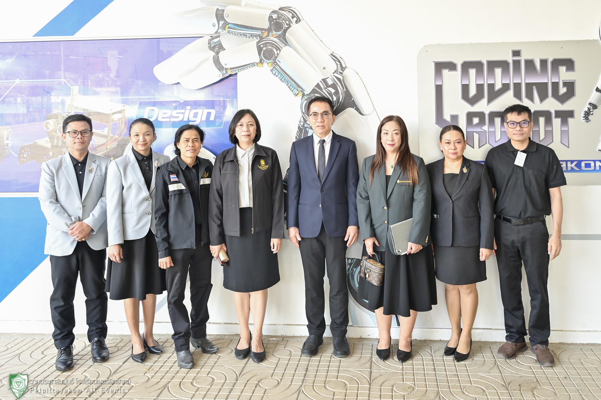 ภาพการตรวจเยี่ยมสอบ O-NET