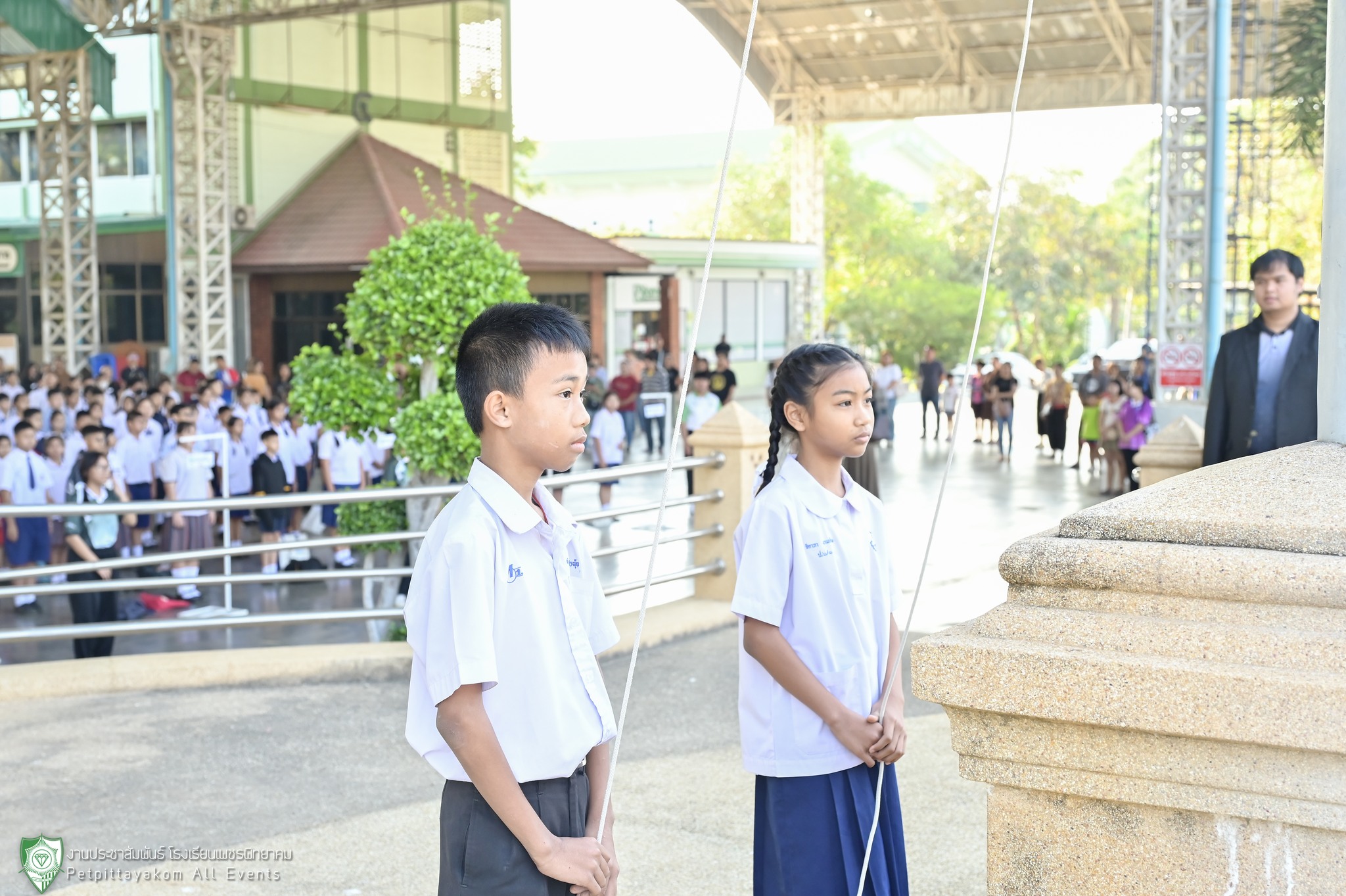 บรรยากาศสอบคัดเลือก ม.1